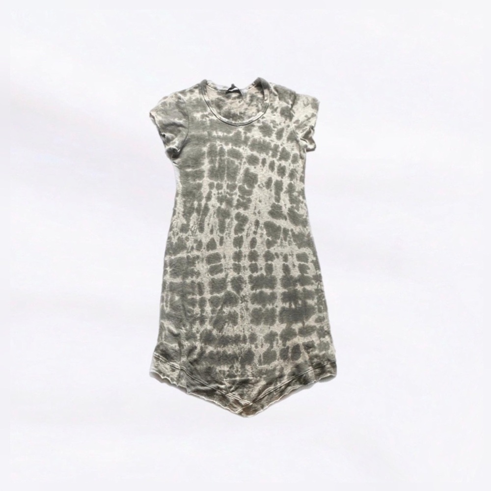 olivaceous ⋆ tie dye asymmetrical dress